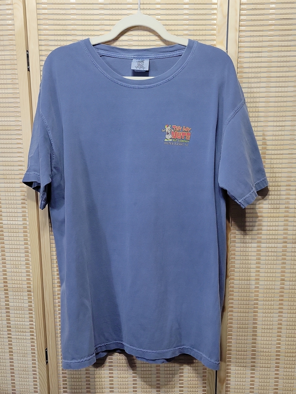 Comfort Colors Try My Nuts Nut Company Graphic Tee - Large